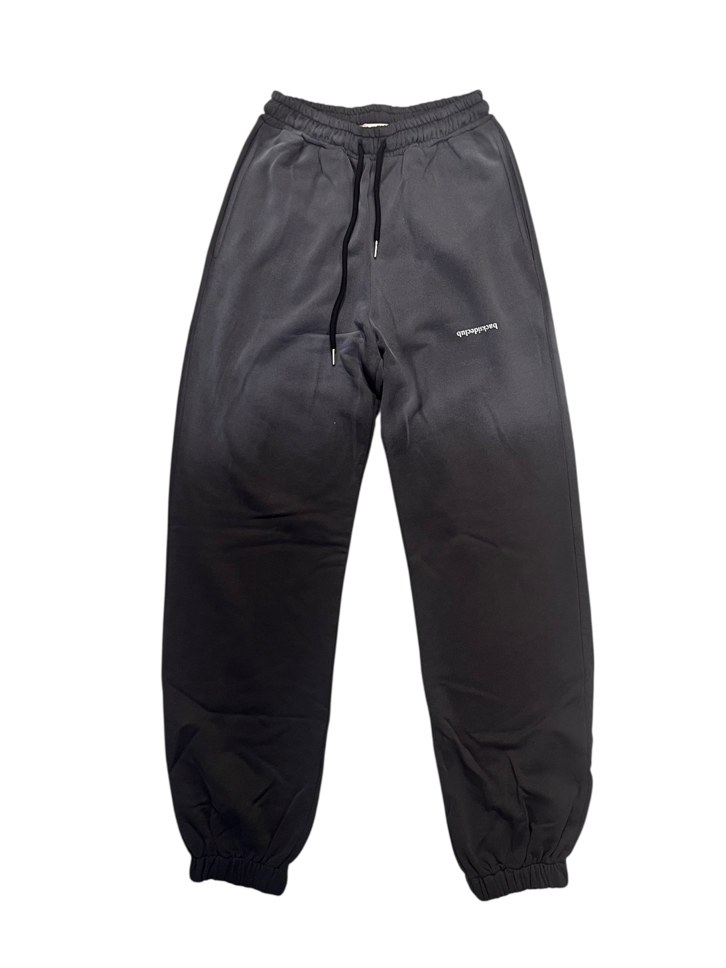 LOGO 400 GR FLEECE ZIPPED PANTS WASH