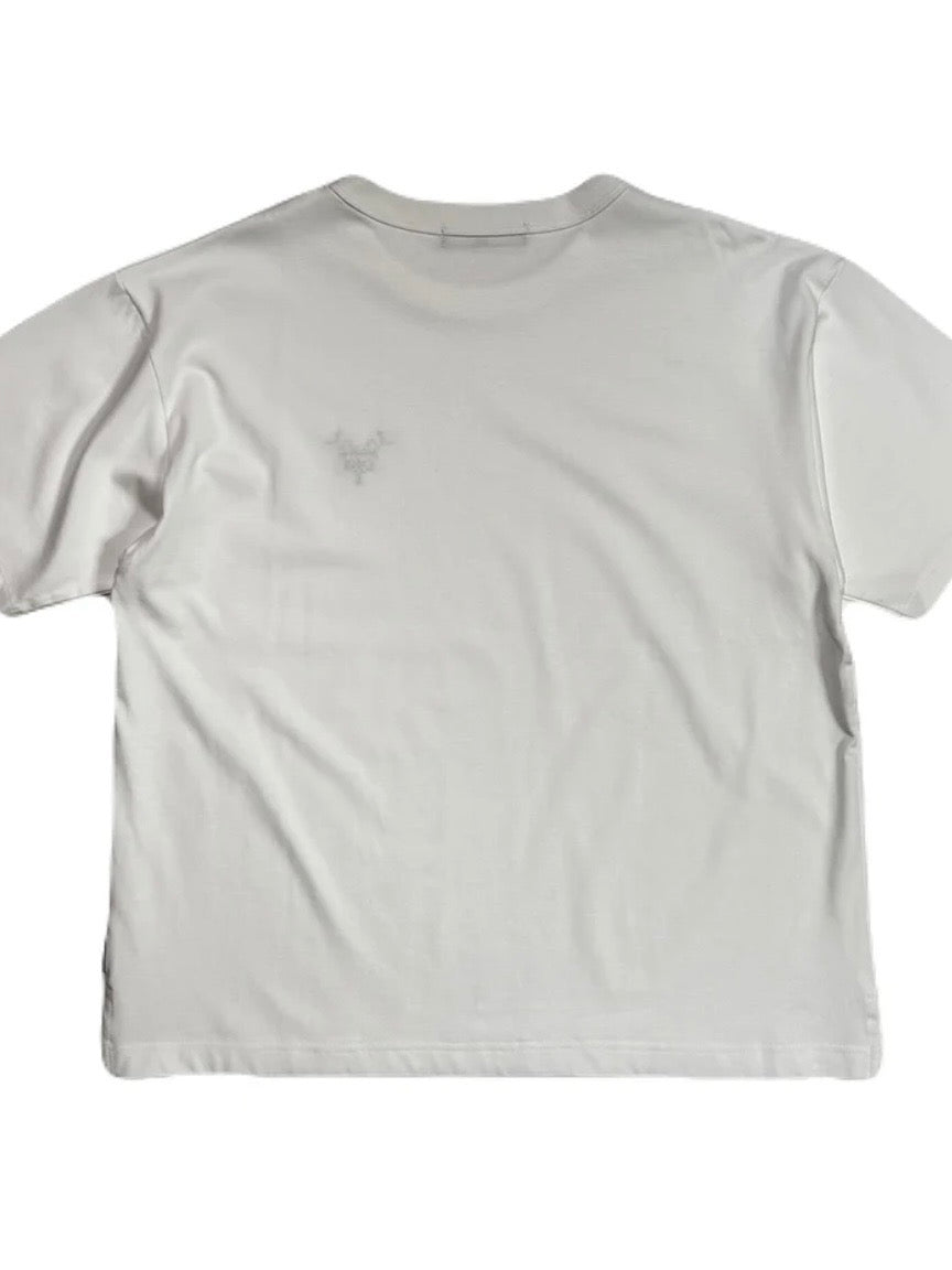 CROSSGUN EMBROIDERY x CRYSTAL T-SHIRT