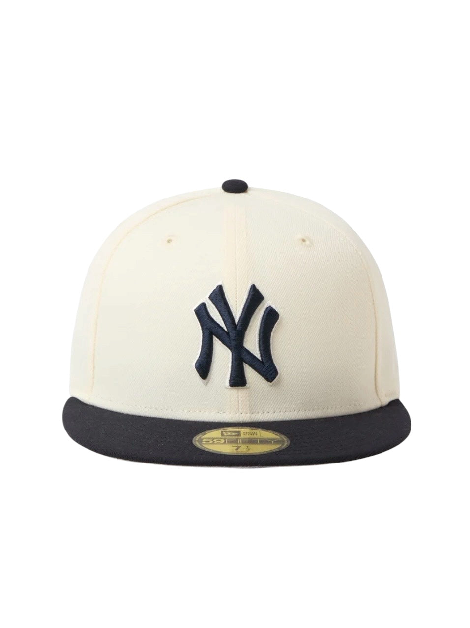 59FIFTY MLB 2-Tone ニューヨーク・ヤンキースクロームホワイト/ネイビー