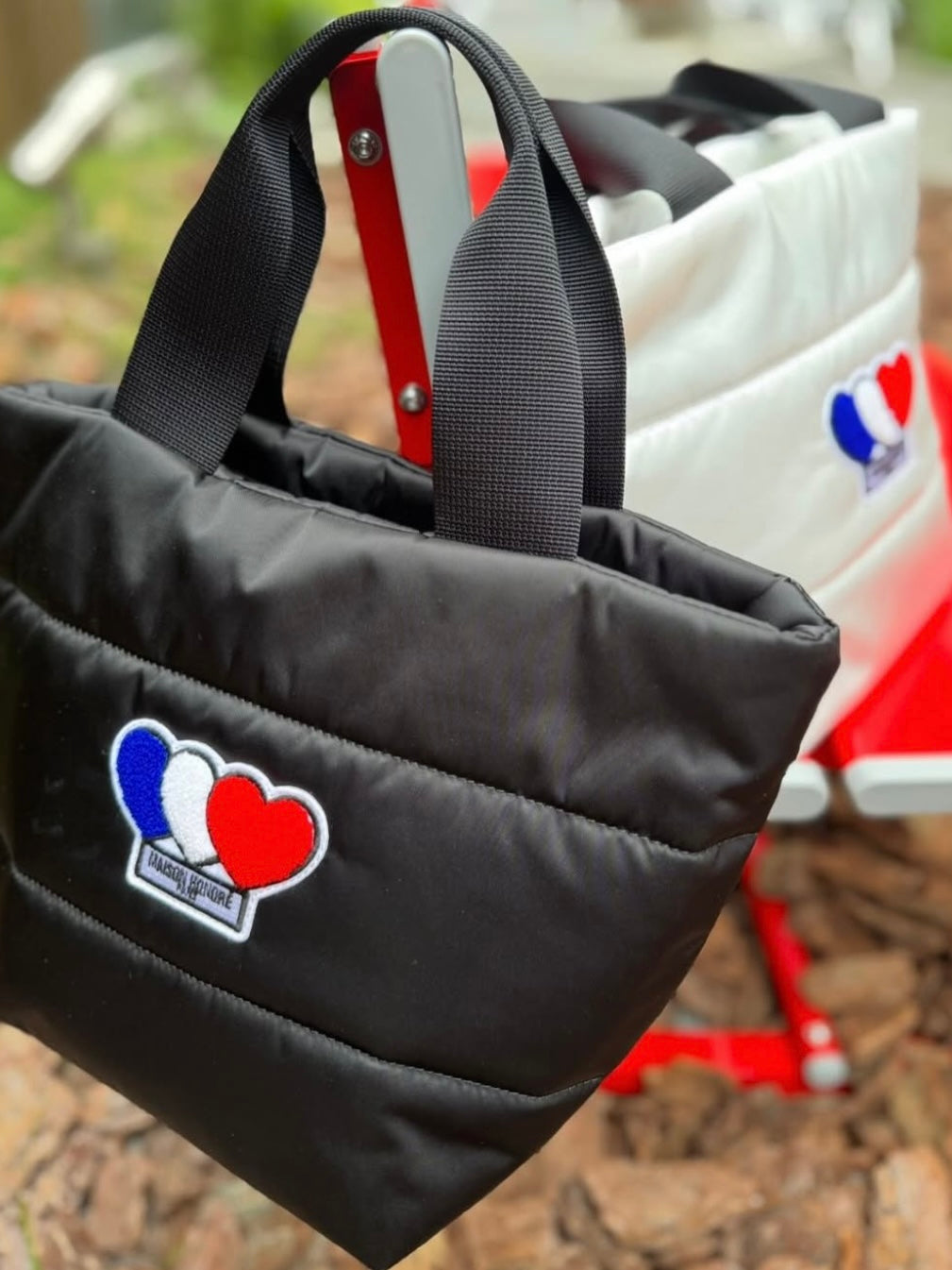 3Heart Patch Tote Bag