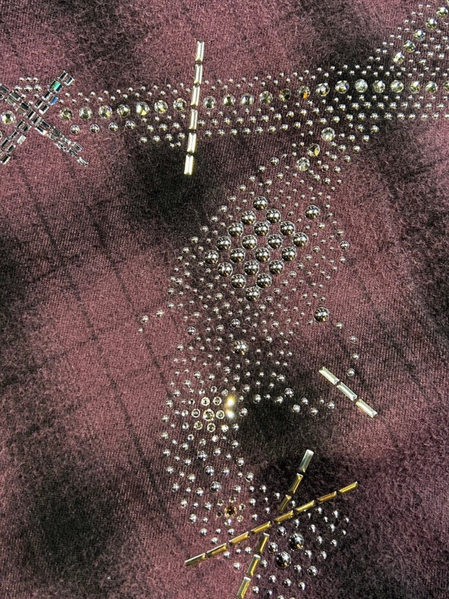 SHGGY CHECK SHIRT METAL