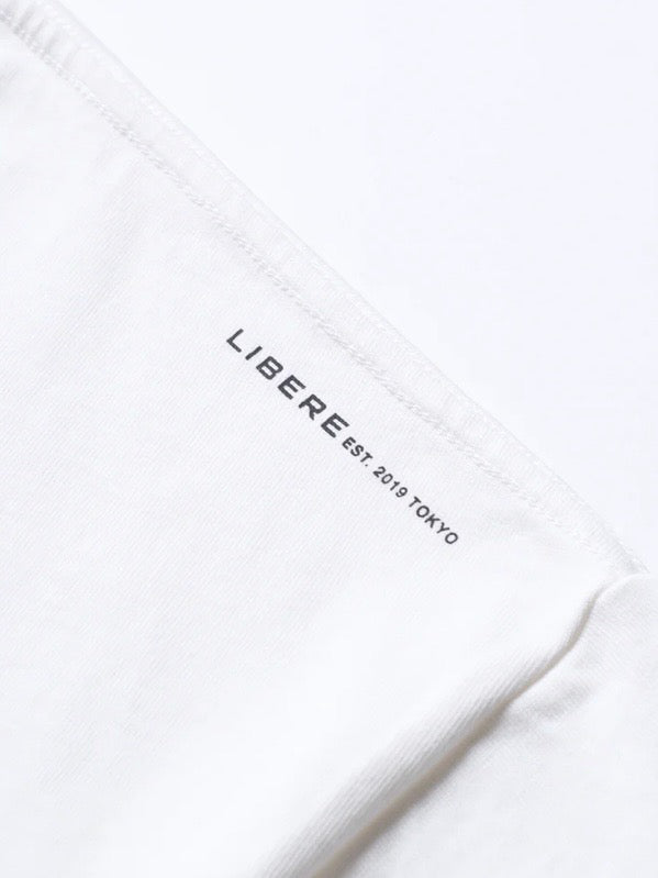 LIBERE LOGO T-SHIRTS / WHITE