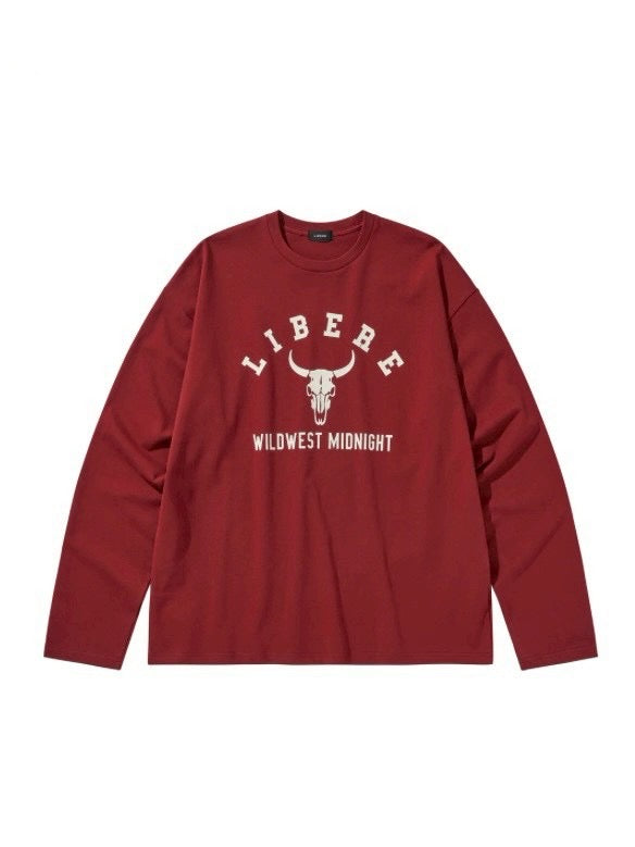 BISON BULL LONG SLEEVE TEE