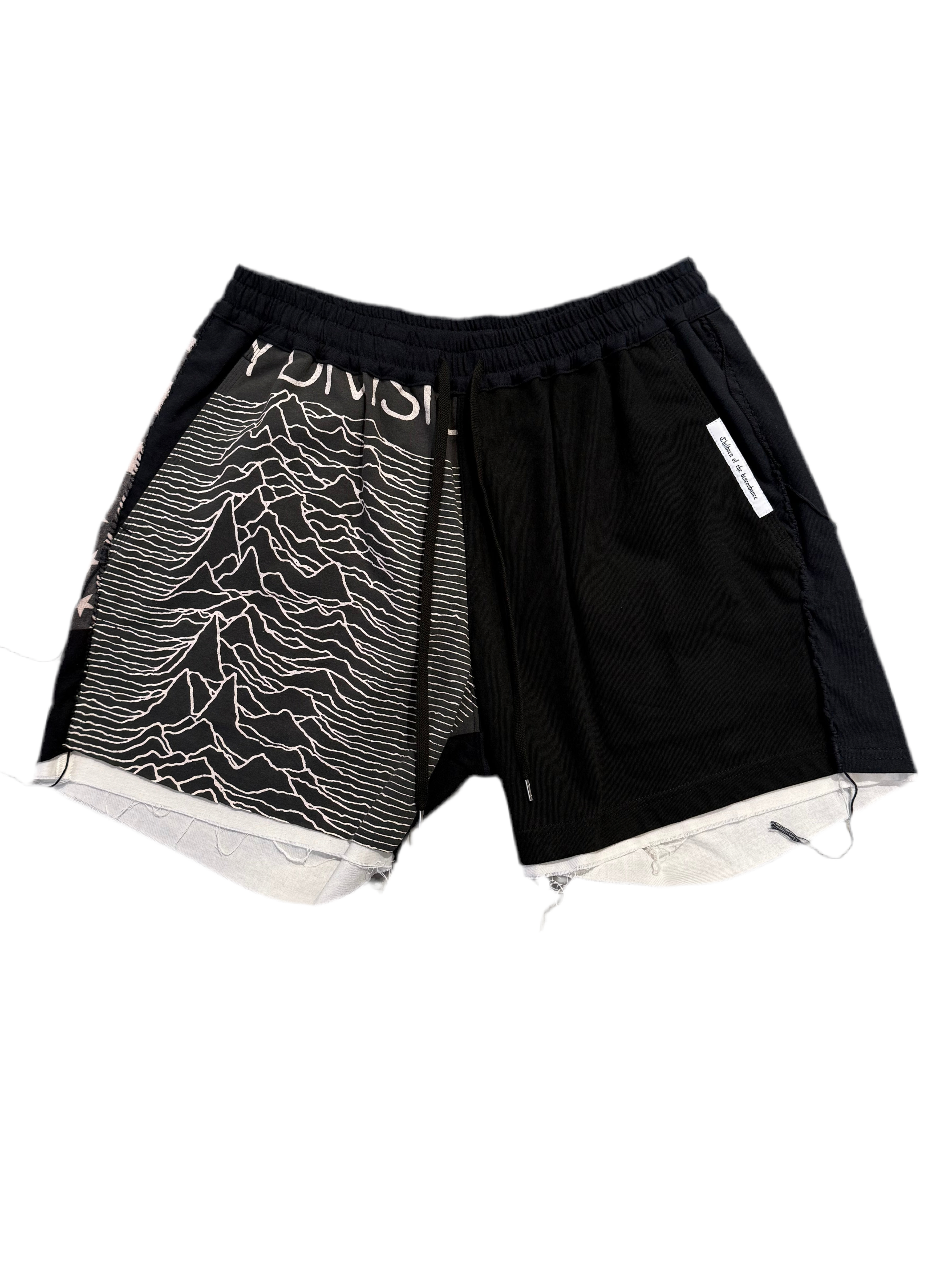 VINTAGE TEE PATCHWORK SHORT PANTS