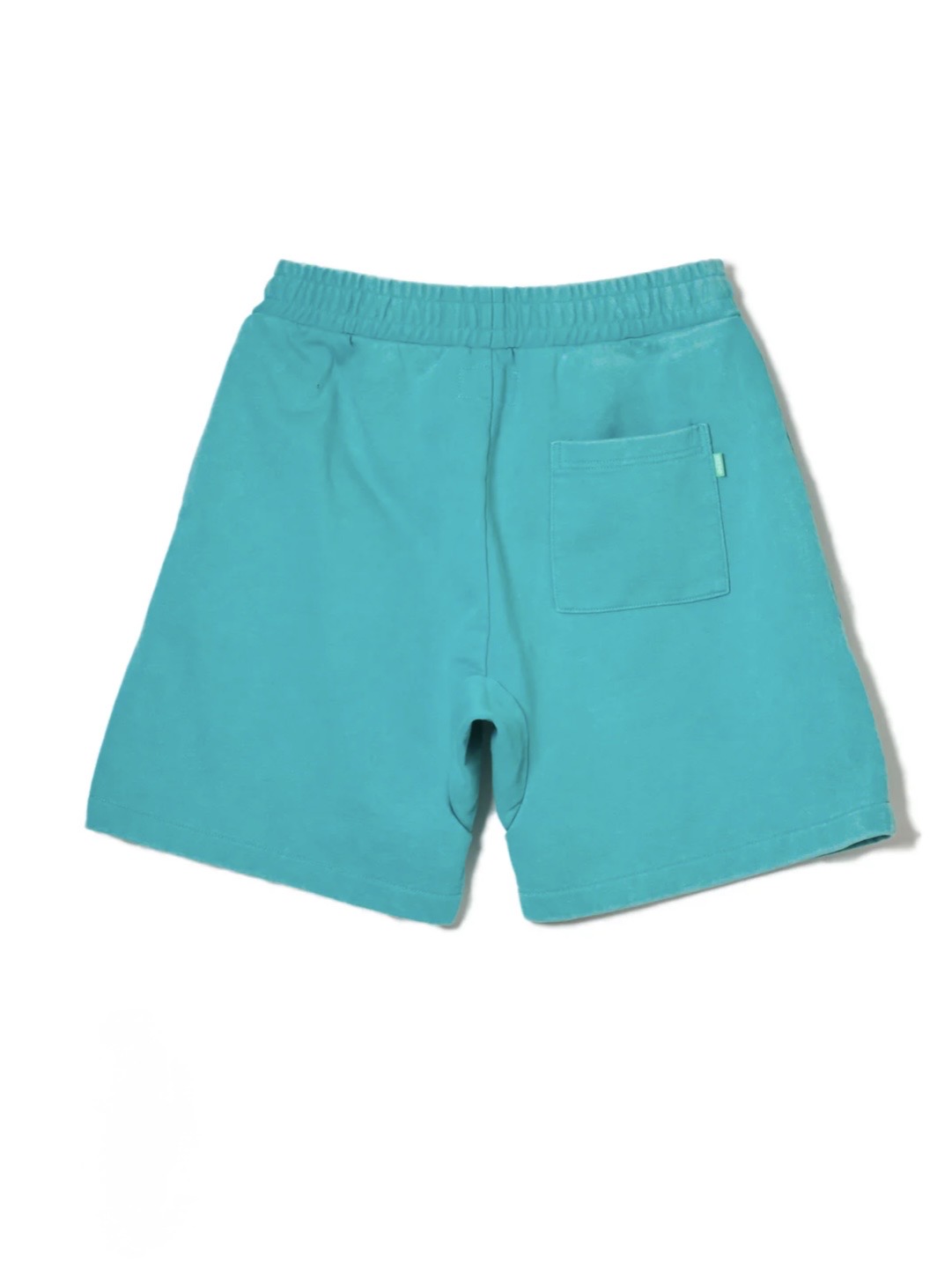 SPEECH BUBBLE GARMENT DYE EMBROIDERY SWEAT SHORTS