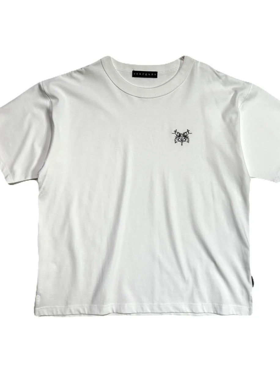 CROSSGUN EMBROIDERY x CRYSTAL T-SHIRT