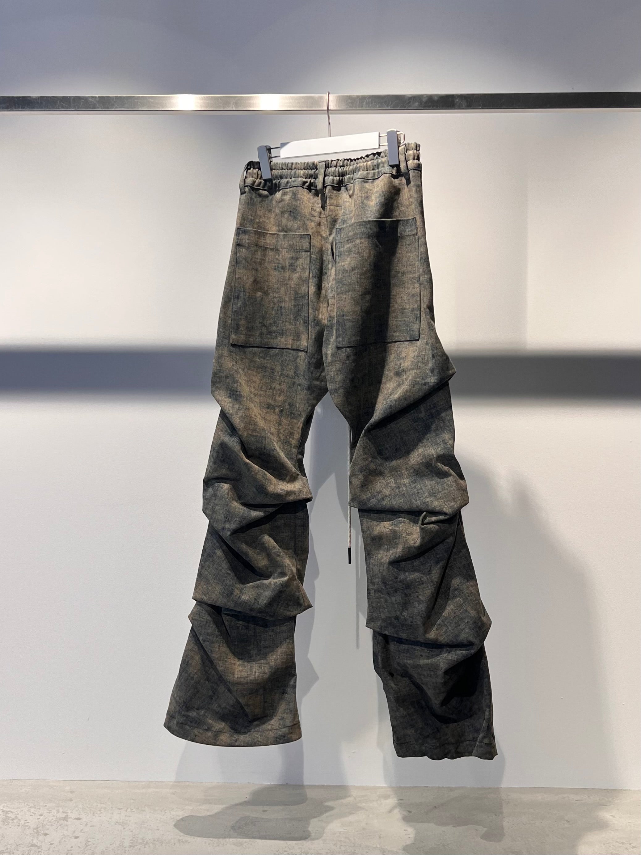 TUCK BOOTS CUT PT(STEEL BLUE)