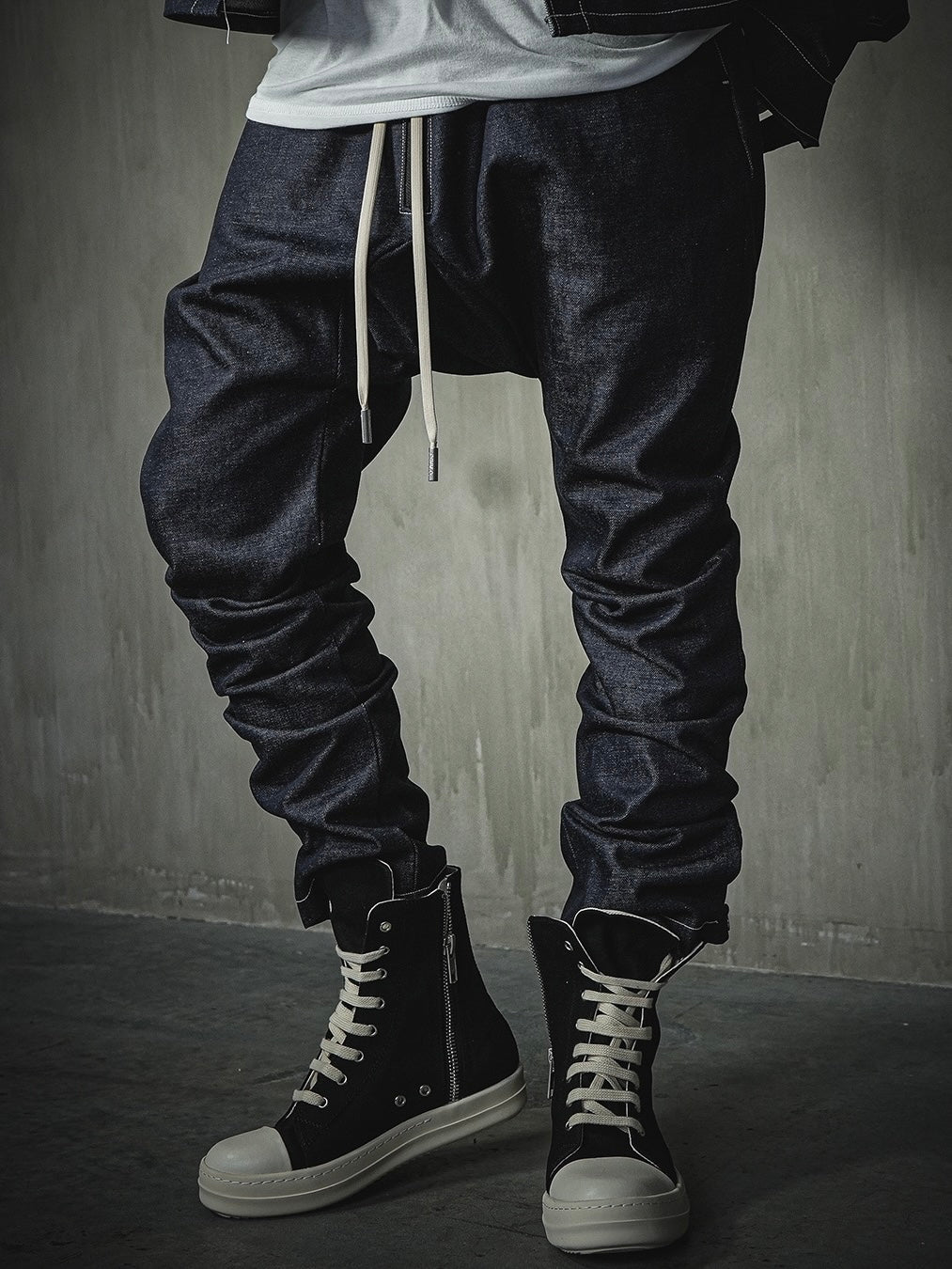 2Way Sarouel Denim Pants ''FROGMAN''