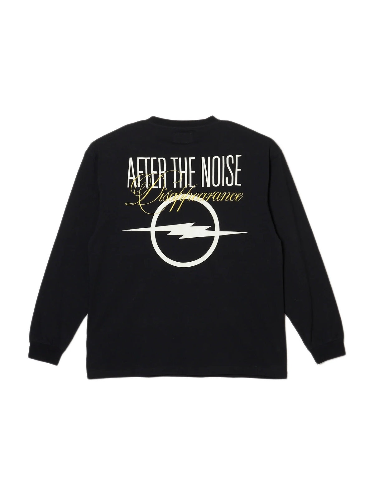THE DISAPPEARANCE LONG SLEEVE T-SHIRTS / BLACK