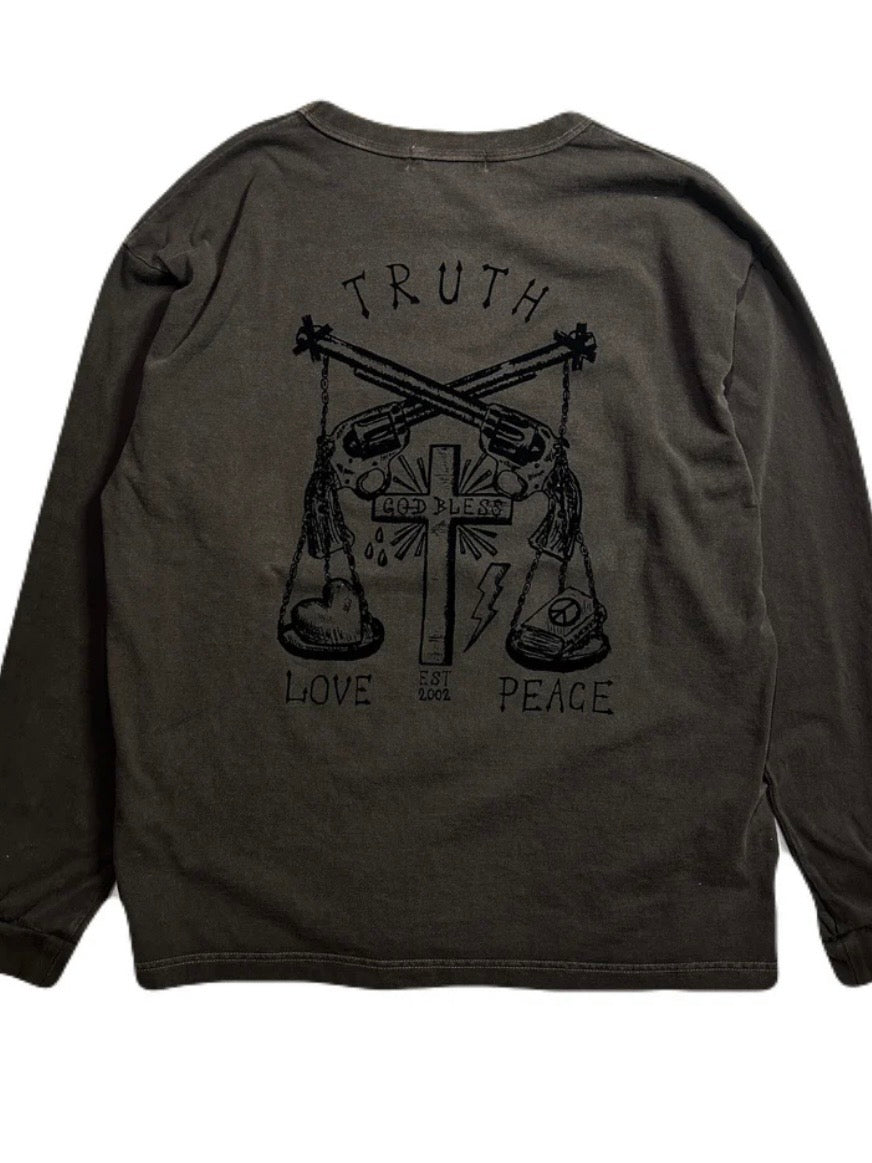 FROCKY PRINT L/S T-SHIRT