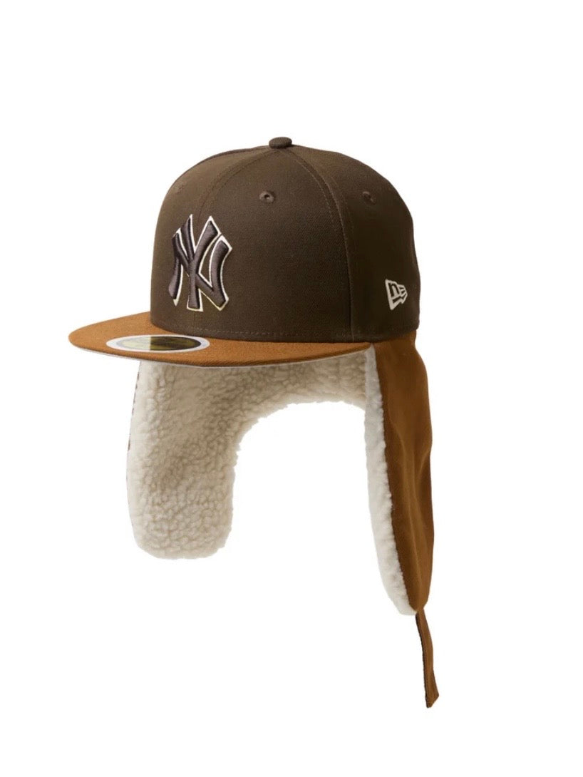 キッズ Kid's 59FIFTY Dog Ear ドッグイヤー ニューヨーク・ヤンキース ウォルナット/トーステッドピーナッツ